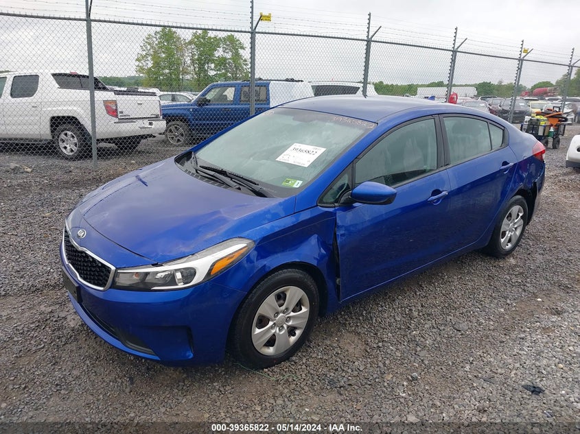 2017 KIA FORTE LX - 3KPFK4A77HE044393