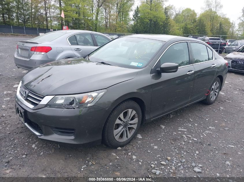 2014 Honda Accord Lx VIN: 1HGCR2F39EA098920 Lot: 39365850