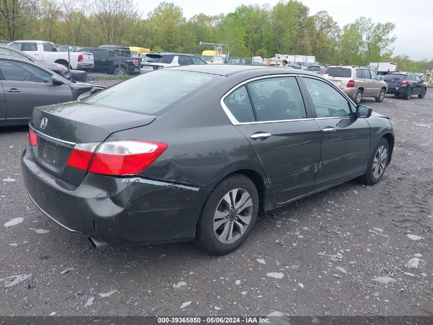 2014 Honda Accord Lx VIN: 1HGCR2F39EA098920 Lot: 39365850