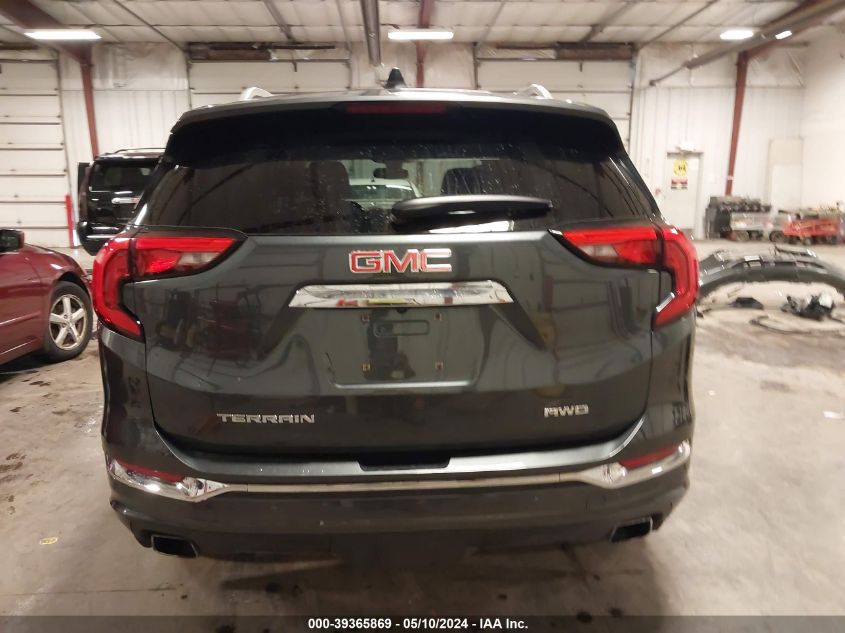 2018 GMC Terrain Denali VIN: 3GKALXEX1JL306708 Lot: 39365869