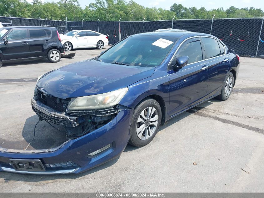 2014 Honda Accord Lx VIN: 1HGCR2F37EA008924 Lot: 39365874