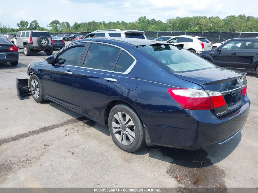 2014 Honda Accord Lx VIN: 1HGCR2F37EA008924 Lot: 39365874