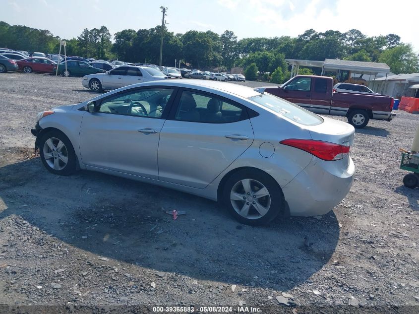 2013 Hyundai Elantra Gls VIN: 5NPDH4AE2DH270786 Lot: 39365883