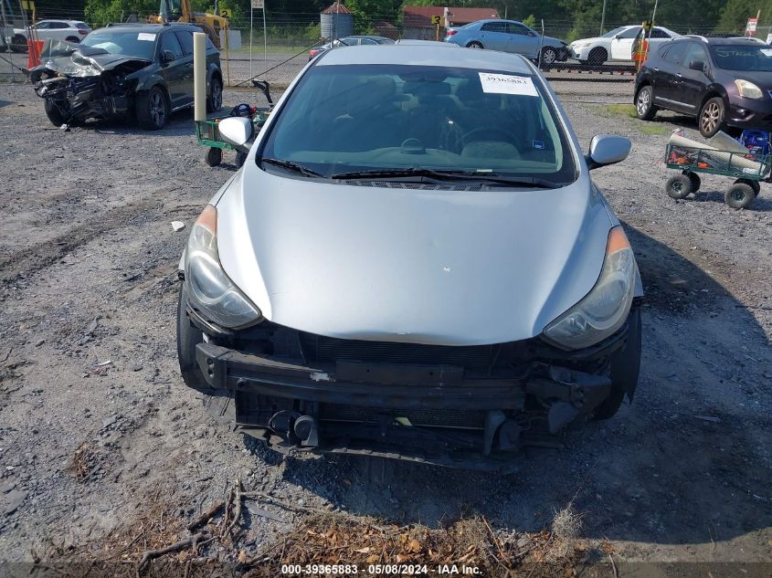 2013 Hyundai Elantra Gls VIN: 5NPDH4AE2DH270786 Lot: 39365883