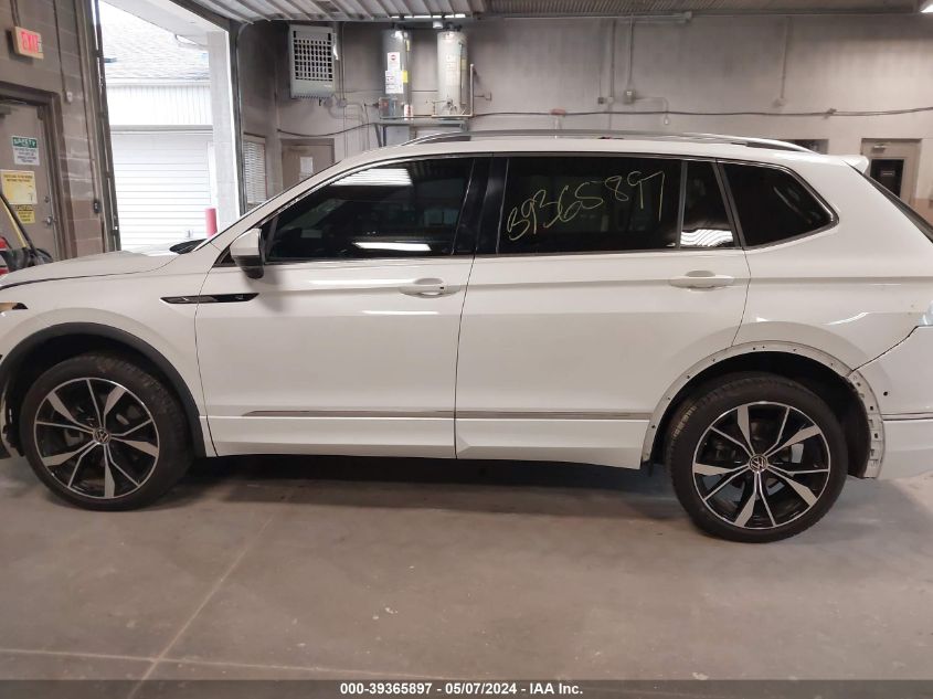 2022 Volkswagen Tiguan 2.0T Sel R-Line VIN: 3VV4B7AX4NM168116 Lot: 39365897