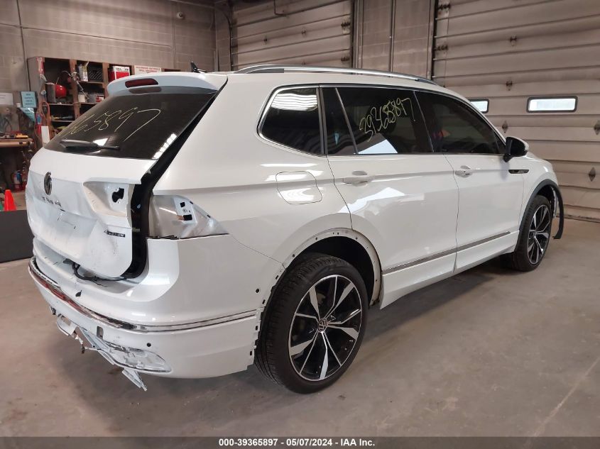 2022 Volkswagen Tiguan 2.0T Sel R-Line VIN: 3VV4B7AX4NM168116 Lot: 39365897