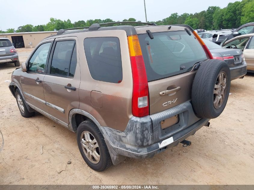 2002 Honda Cr-V Ex VIN: JHLRD78812C040087 Lot: 39365902