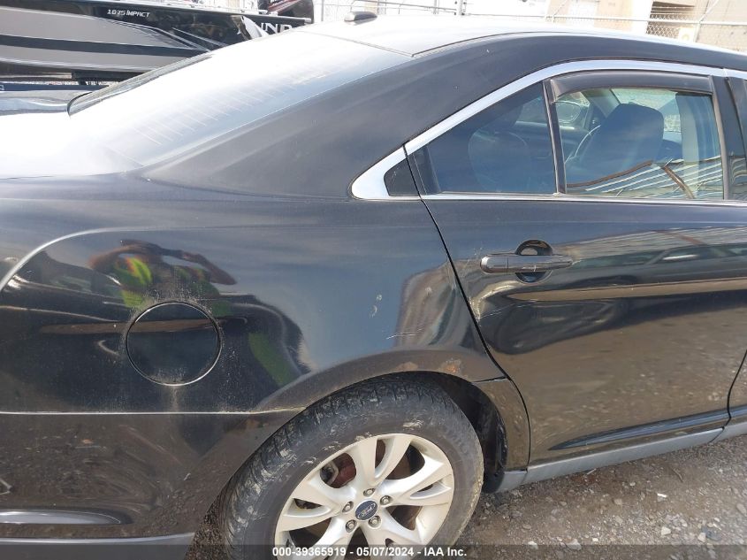 2010 Ford Taurus Sel VIN: 1FAHP2HW6AG124128 Lot: 39365919