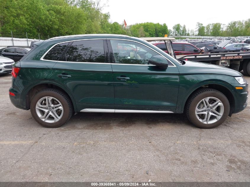 2018 Audi Q5 2.0T Premium/2.0T Tech Premium VIN: WA1BNAFY3J2237384 Lot: 39365941