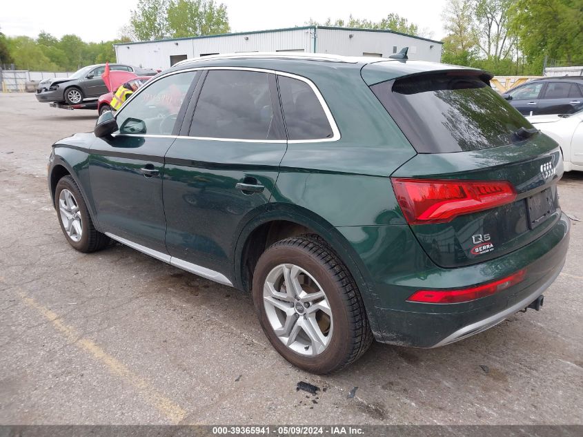 2018 Audi Q5 2.0T Premium/2.0T Tech Premium VIN: WA1BNAFY3J2237384 Lot: 39365941