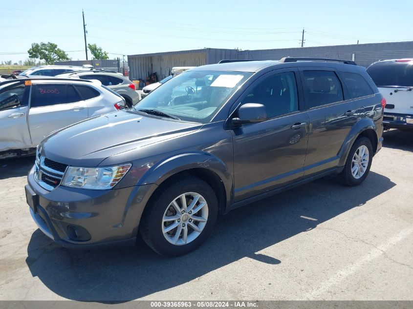 2015 Dodge Journey Sxt VIN: 3C4PDDBG5FT526513 Lot: 39365963