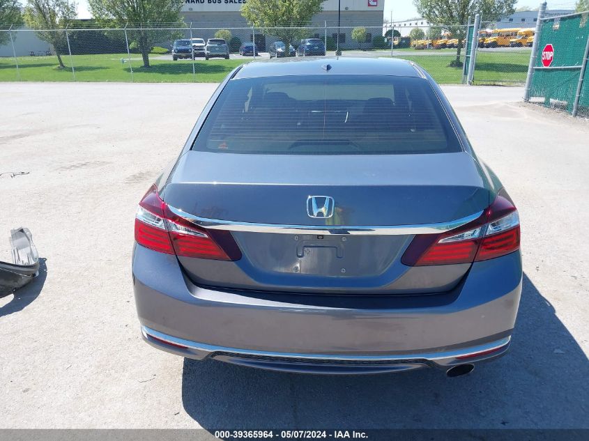 2016 Honda Accord Ex-L VIN: 1HGCR2F83GA215261 Lot: 39365964