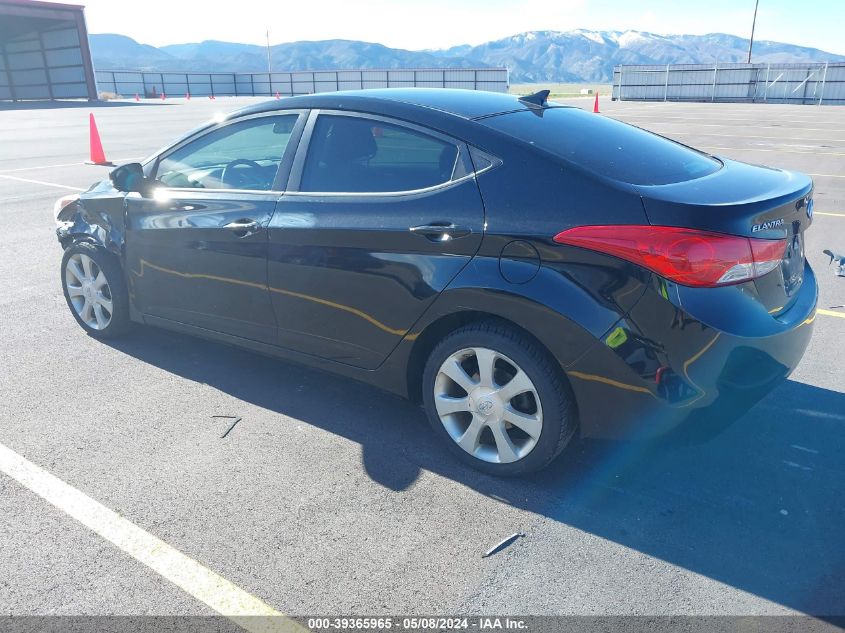 2011 Hyundai Elantra Limited VIN: 5NPDH4AE6BH054890 Lot: 39365965