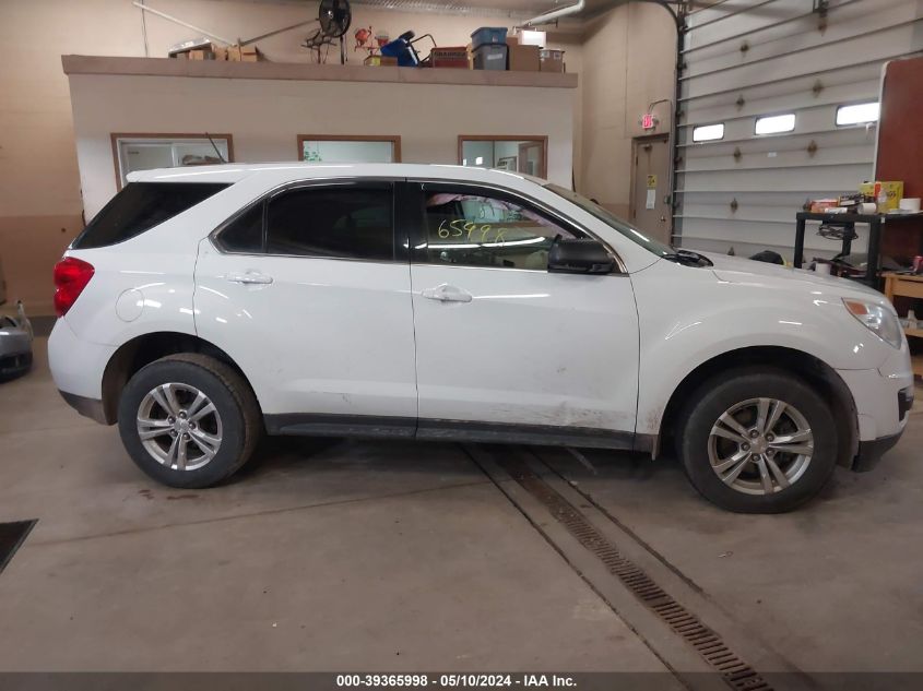 2013 Chevrolet Equinox Ls VIN: 2GNFLCEK5D6239528 Lot: 39365998