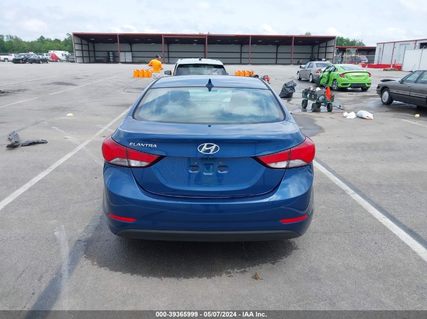 2014 Hyundai Elantra Se VIN: KMHDH4AE0EU157289 Lot: 39365999