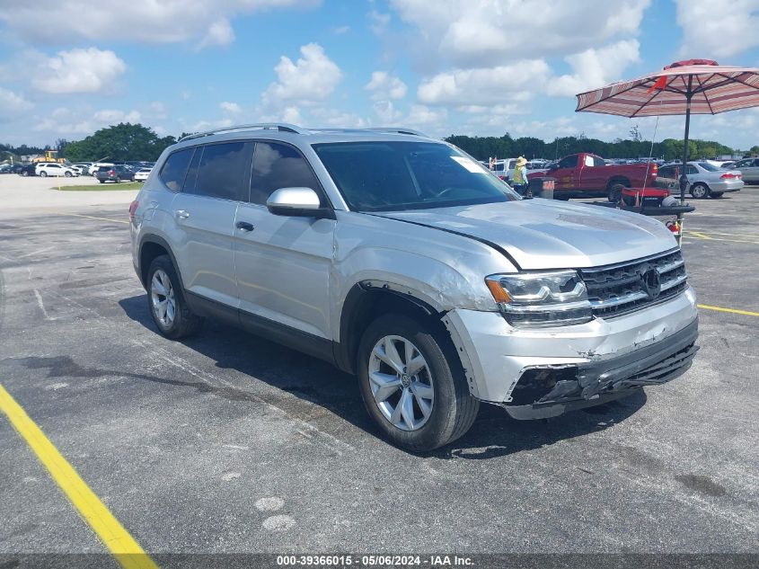 2018 Volkswagen Atlas 3.6L V6 Launch Edition VIN: 1V2BR2CA8JC502882 Lot: 39366015