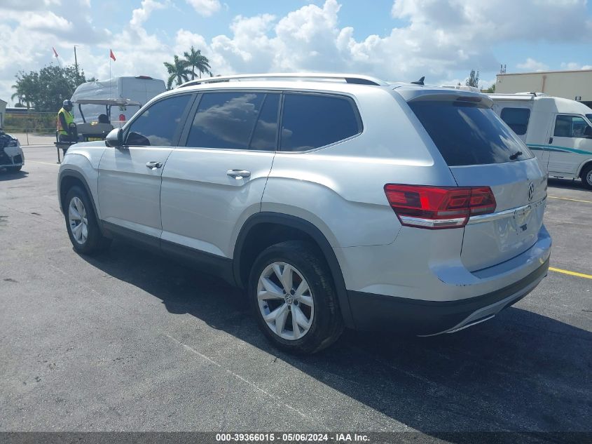 2018 Volkswagen Atlas 3.6L V6 Launch Edition VIN: 1V2BR2CA8JC502882 Lot: 39366015