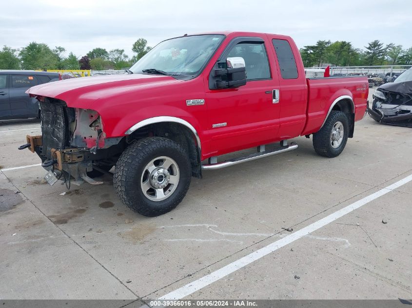 2005 Ford F-250 Lariat/Xl/Xlt VIN: 1FTSX21P65EB19919 Lot: 39366016