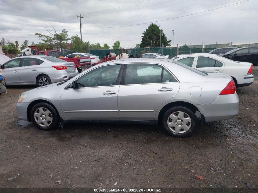 2007 Honda Accord 2.4 Lx VIN: 1HGCM56457A012983 Lot: 39366024