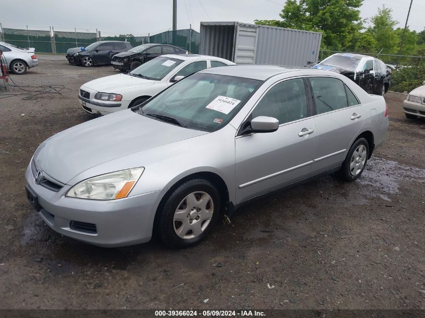 2007 Honda Accord 2.4 Lx VIN: 1HGCM56457A012983 Lot: 39366024