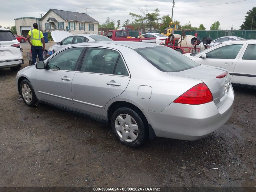 2007 Honda Accord 2.4 Lx VIN: 1HGCM56457A012983 Lot: 39366024