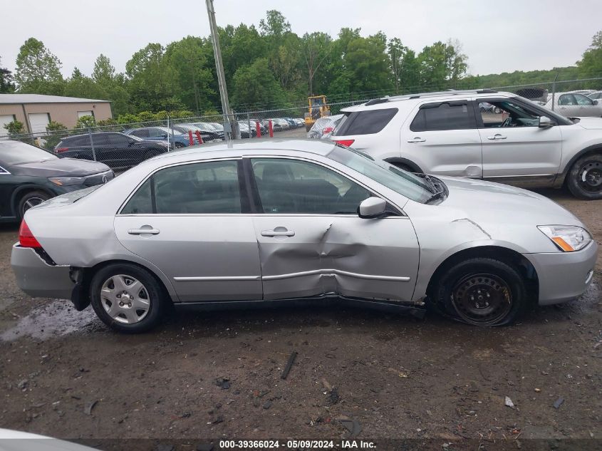 2007 Honda Accord 2.4 Lx VIN: 1HGCM56457A012983 Lot: 39366024