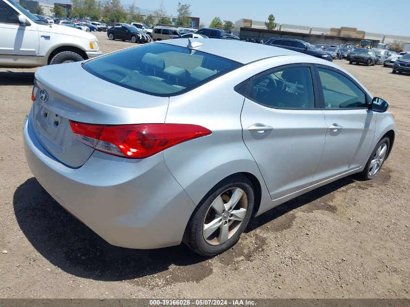 2013 Hyundai Elantra Gls VIN: KMHDH4AE9DU876720 Lot: 39366028