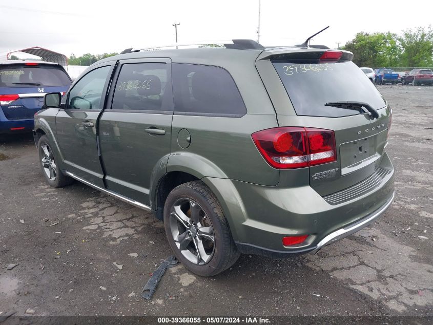 2017 Dodge Journey Crossroad Plus Awd VIN: 3C4PDDGG0HT513745 Lot: 39366055