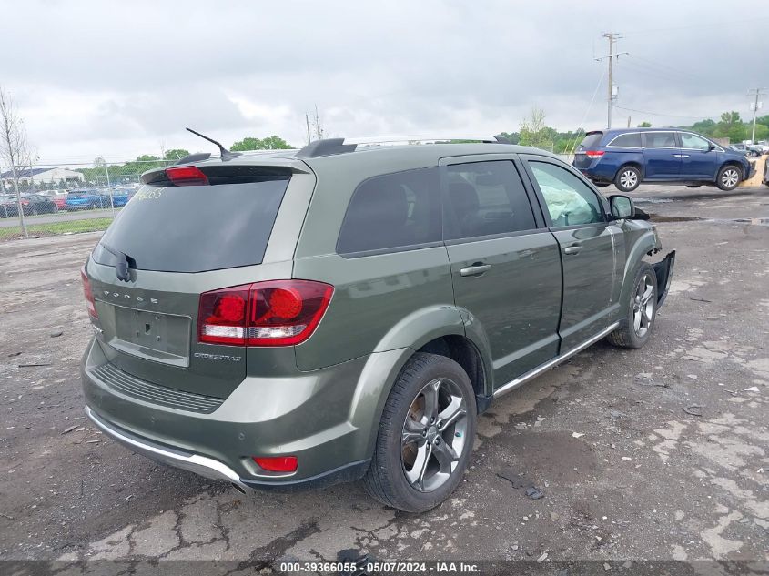 2017 Dodge Journey Crossroad Plus Awd VIN: 3C4PDDGG0HT513745 Lot: 39366055