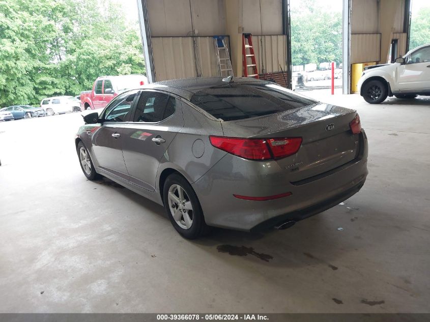 2014 Kia Optima Lx VIN: 5XXGM4A79EG308179 Lot: 39366078