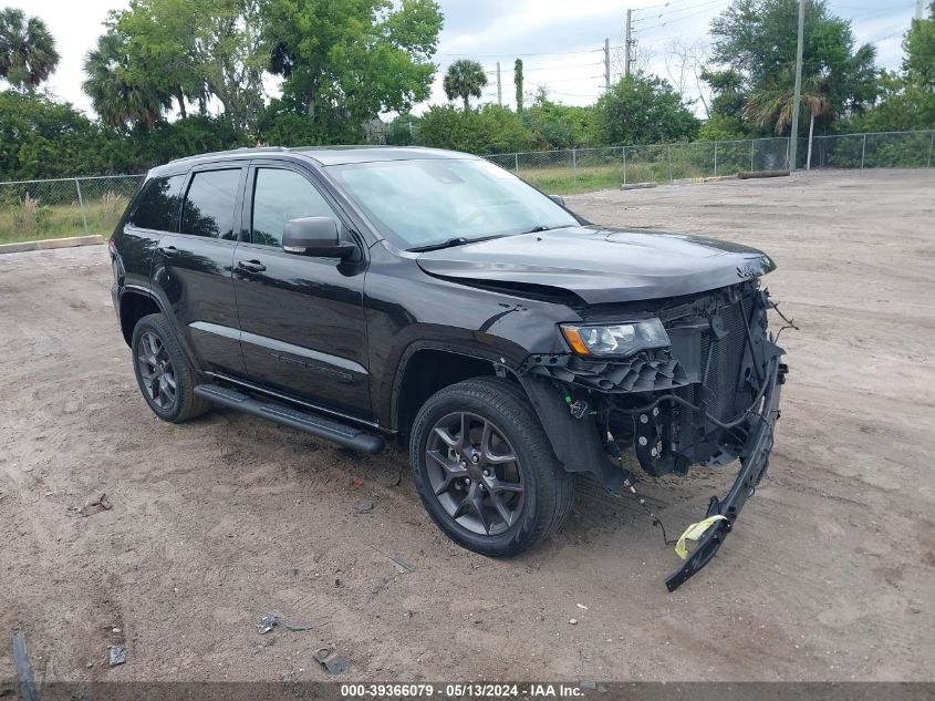 2021 Jeep Grand Cherokee 80Th Anniversary 4X2 VIN: 1C4RJEBG6MC626135 Lot: 39366079