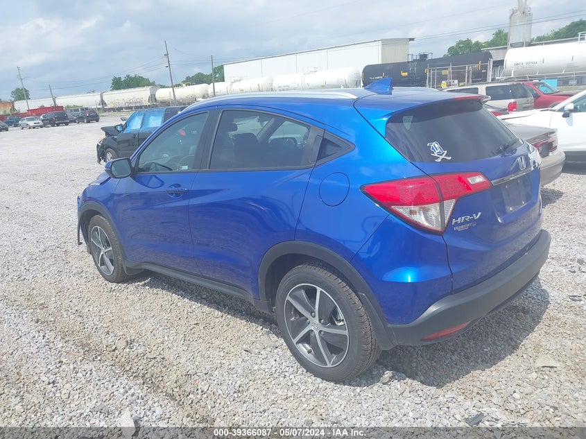 VIN 3CZRU5H7XMM713382 2021 HONDA HR-V 2WD EX-L