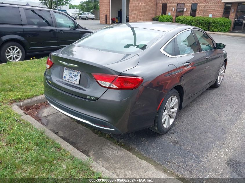 2016 Chrysler 200 Limited VIN: 1C3CCCABXGN181454 Lot: 39366088