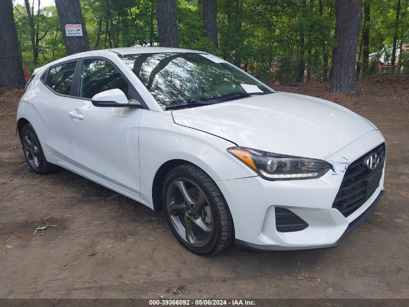 2019 Hyundai Veloster 2.0 VIN: KMHTG6AFXKU017717 Lot: 39366092