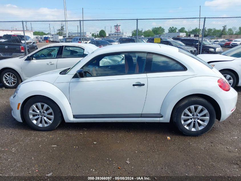 2015 Volkswagen Beetle 1.8T Fleet Edition VIN: 3VWF17AT1FM654906 Lot: 39366097