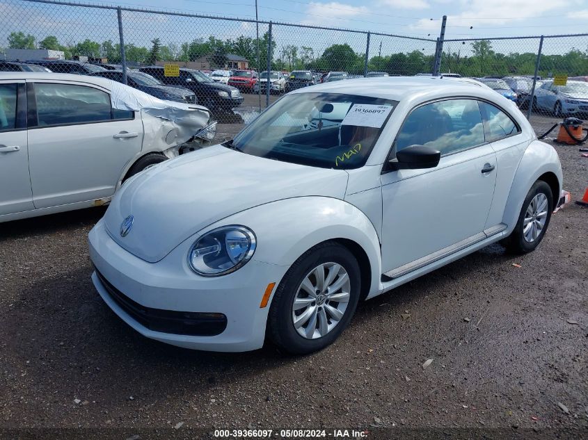 2015 Volkswagen Beetle 1.8T Fleet Edition VIN: 3VWF17AT1FM654906 Lot: 39366097