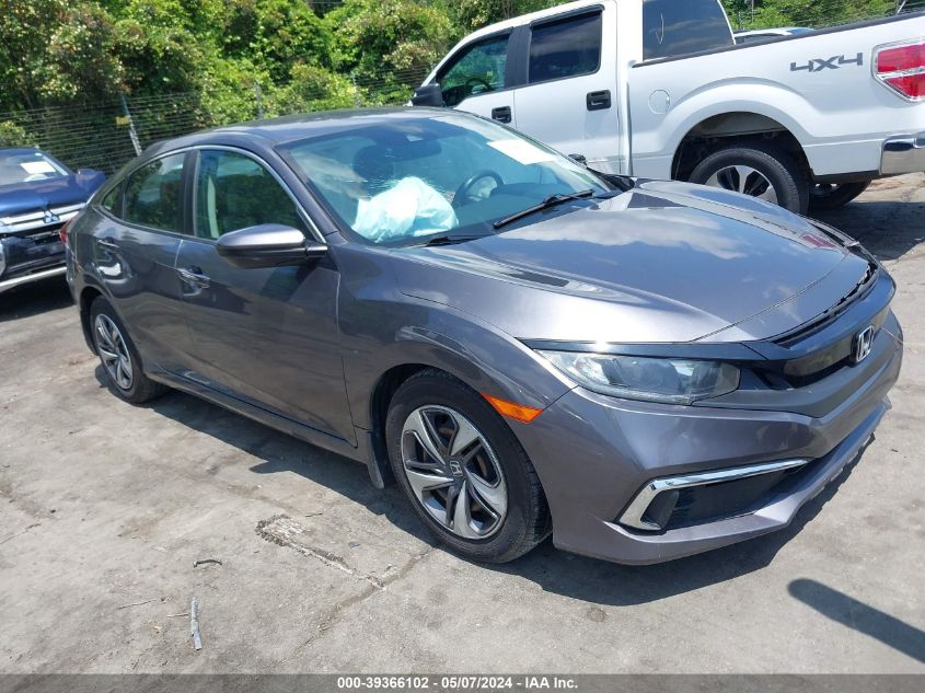 2019 Honda Civic Lx VIN: 19XFC2F63KE032993 Lot: 39366102