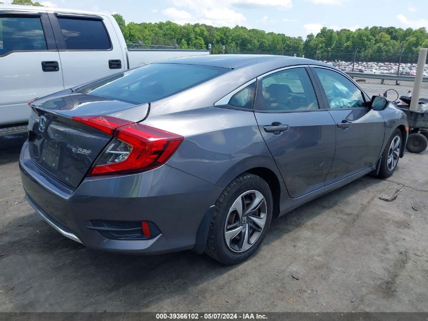 2019 Honda Civic Lx VIN: 19XFC2F63KE032993 Lot: 39366102