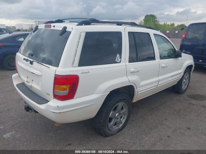 1999 Jeep Grand Cherokee Limited VIN: 1J4GW68N7XC633307 Lot: 39366108