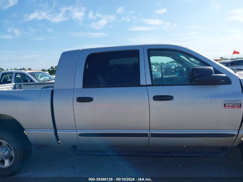 2007 Dodge Ram 2500 Slt VIN: 3D7KS29A27G795672 Lot: 39366128