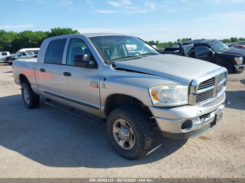 2007 Dodge Ram 2500 Slt VIN: 3D7KS29A27G795672 Lot: 39366128