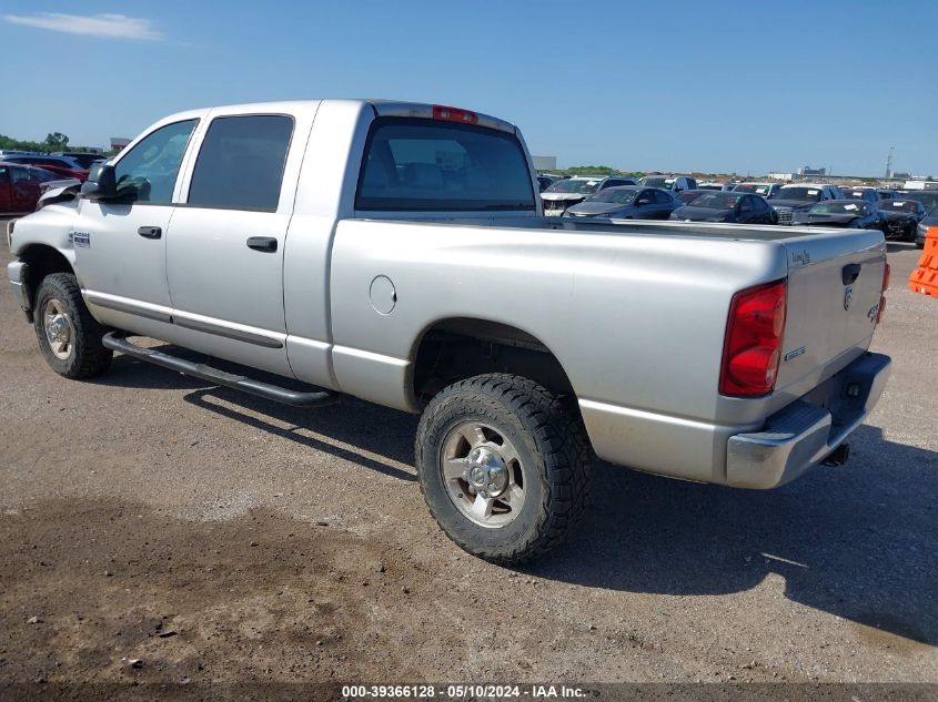 2007 Dodge Ram 2500 Slt VIN: 3D7KS29A27G795672 Lot: 39366128