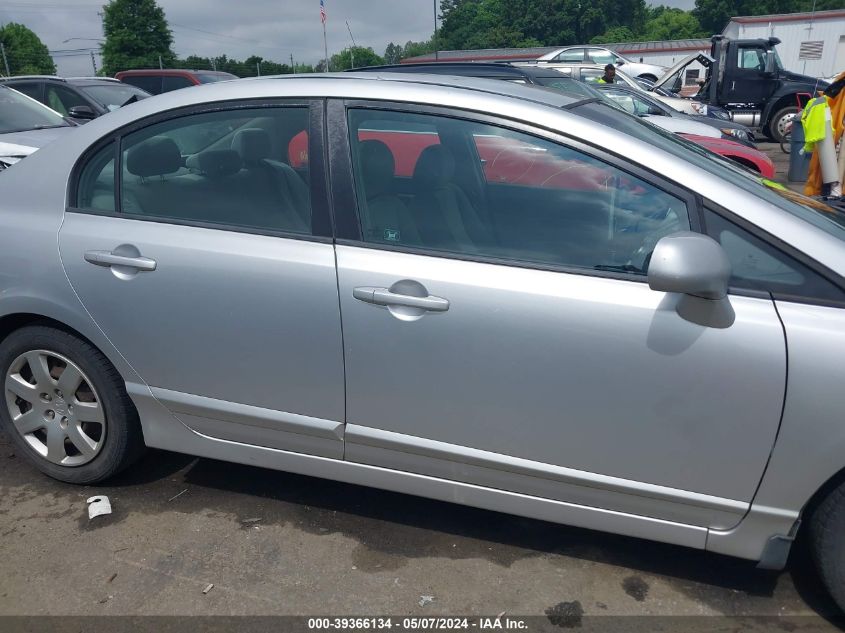 2009 Honda Civic Lx VIN: 2HGFA16529H354239 Lot: 39366134