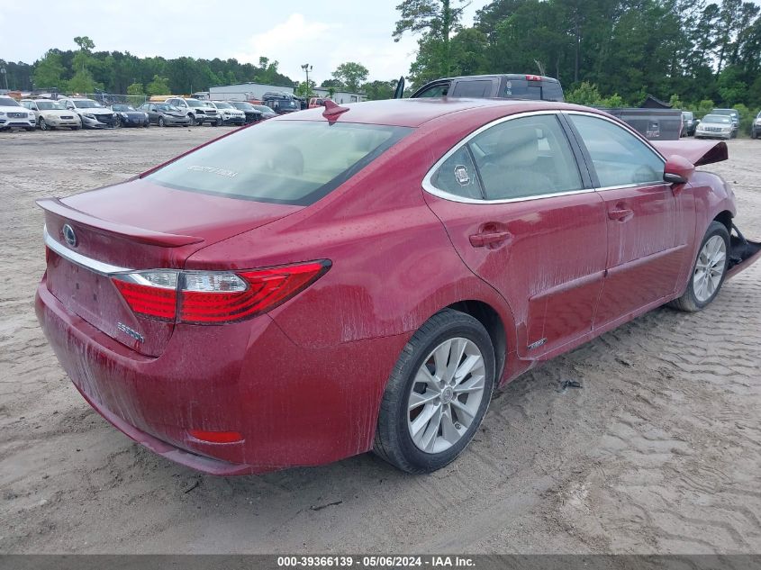 2014 Lexus Es 300H VIN: JTHBW1GG0E2044056 Lot: 39366139