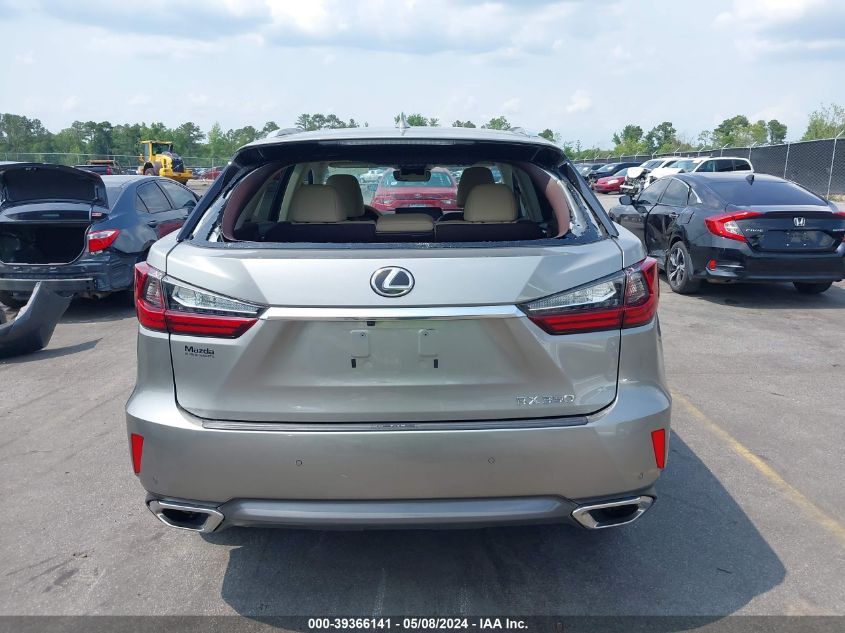 2017 Lexus Rx 350 VIN: 2T2ZZMCA7HC082735 Lot: 39366141