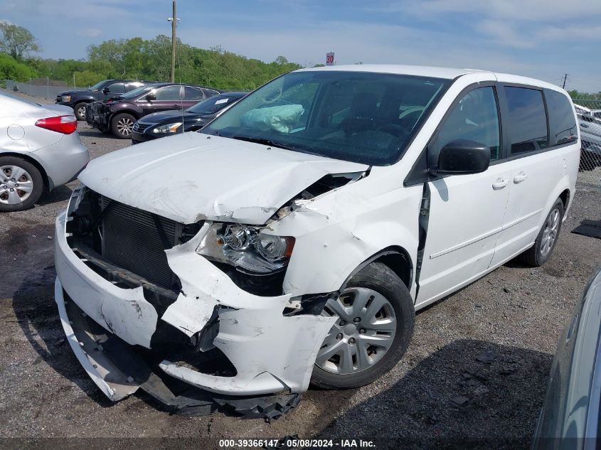 2016 Dodge Grand Caravan Se VIN: 2C4RDGBG7GR258417 Lot: 39366147