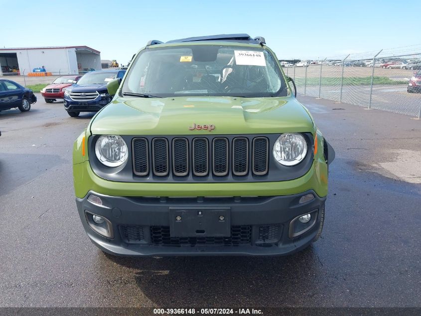 2016 Jeep Renegade 75Th Anniversary VIN: ZACCJBBT7GPD94873 Lot: 39366148