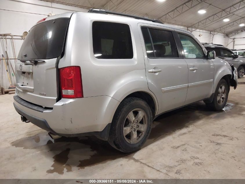 2011 Honda Pilot Ex-L VIN: 5FNYF4H58BB071668 Lot: 39366151