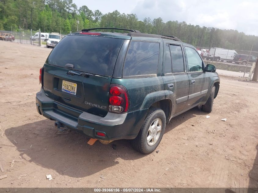 2003 Chevrolet Trailblazer Ls VIN: 1GNDS13S332119918 Lot: 39366156