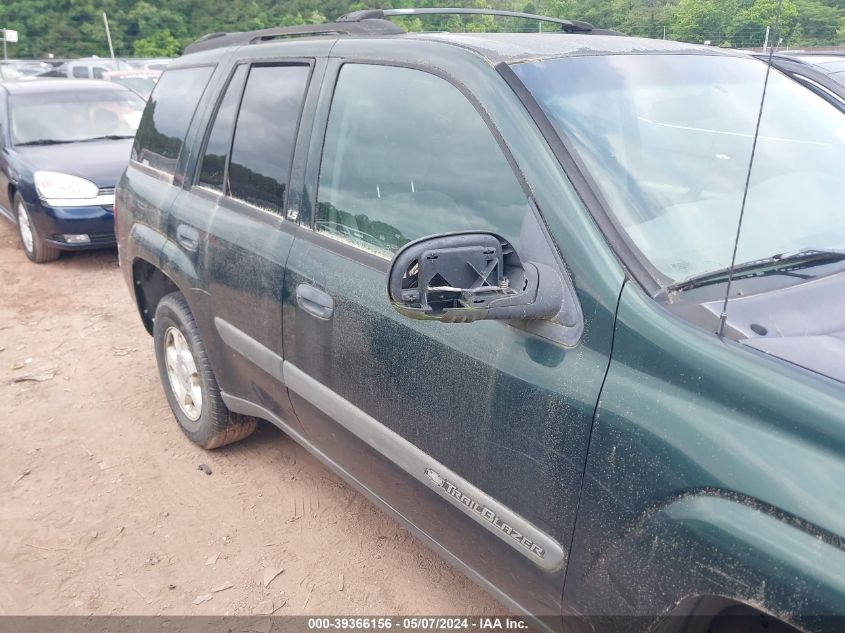 2003 Chevrolet Trailblazer Ls VIN: 1GNDS13S332119918 Lot: 39366156